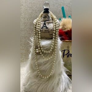 Elegant Pearl Necklace Large